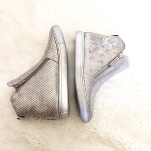 Forever Canvas Booties - Silver